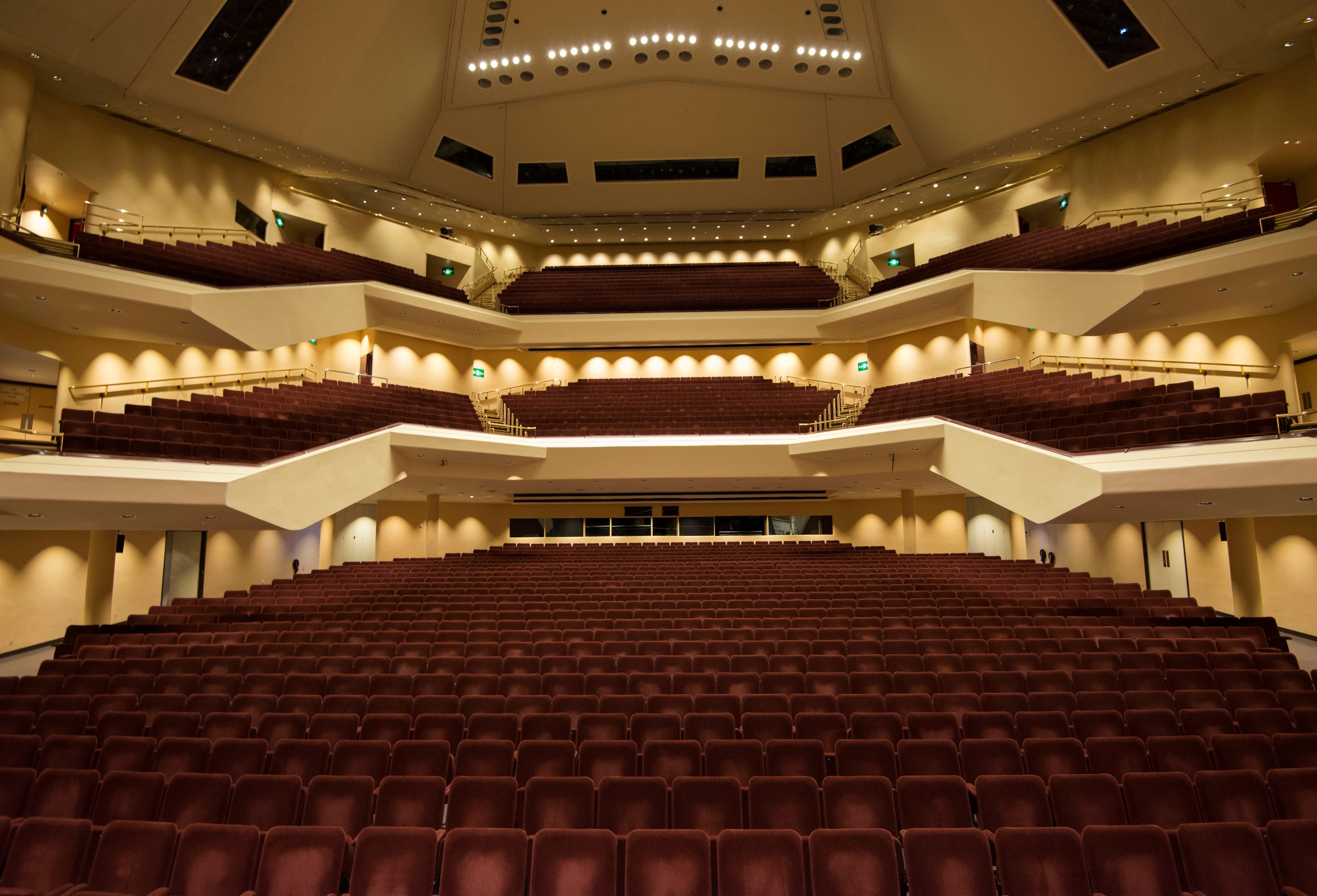 Concert Hall View from the Stage 1 ms - Theatre Royal and Royal Concert